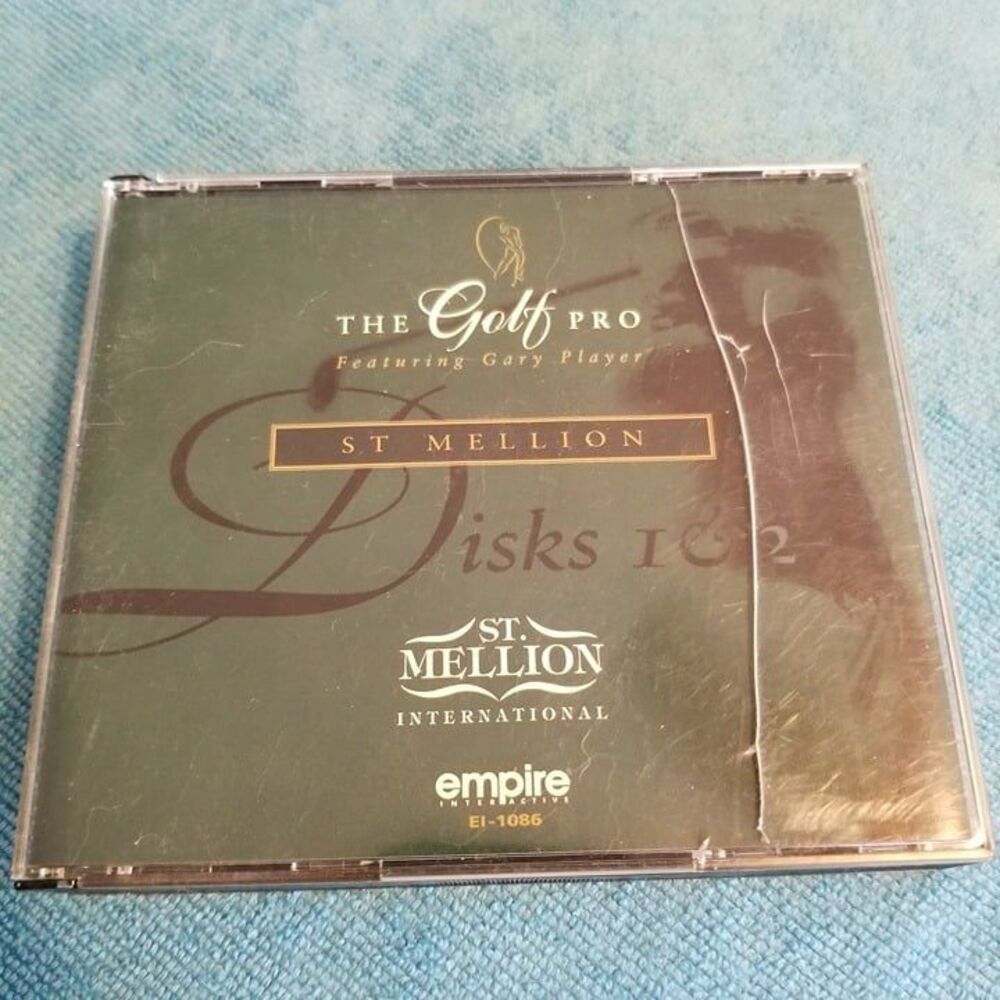The Golf Pro featuring Gary Player St. Mellion and Hilton Head 4 cd set PC Game